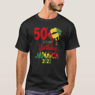 Camiseta Cumpleaños Chica de Jamaica 30.º partido de ropa d