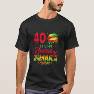Camiseta Cumpleaños Chica de Jamaica 30.º partido de ropa d