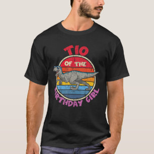 Camiseta Cumpleaños chica I Tío I Velociraptor I Familia Ma