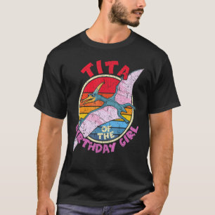 Camiseta Cumpleaños chica I Tita I Pterodactylus I Matc Fam