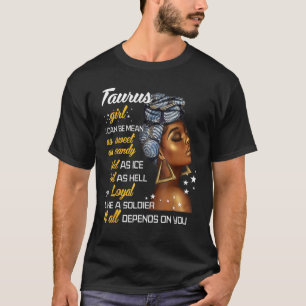 Camiseta Cumpleaños Chica Taurus Abril O Mayo Mujeres