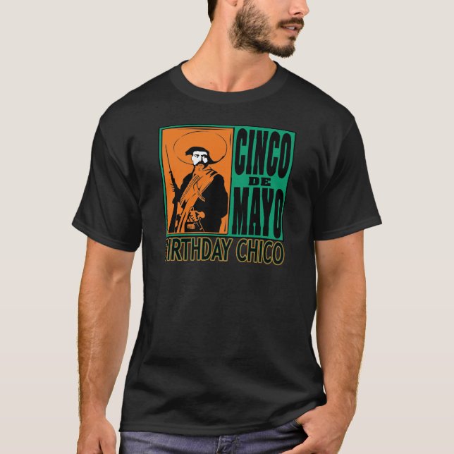 Camiseta CUMPLEAÑOS CHICO de Cinco de Mayo (Anverso)