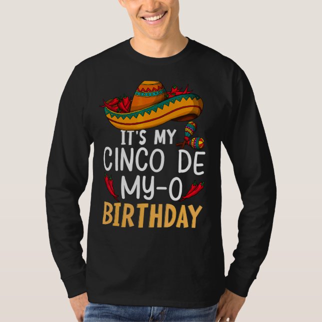 Camiseta Cumpleaños Cinco De Mayo para las mujeres 5 De M (Anverso)