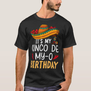Camiseta Cumpleaños Cinco De Mayo para las mujeres 5 De M