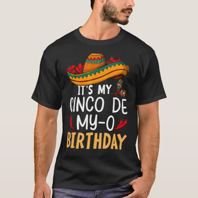 Camiseta Cumpleaños Cinco De Mayo para las mujeres 5 De M (Anverso)