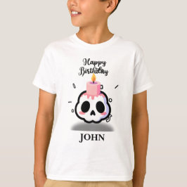 Camiseta Cumpleaños con Nombre Personalizado