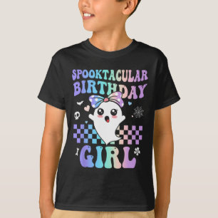 Camiseta Cumpleaños Cute Ghost Halloween Birthda