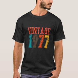 Camiseta Cumpleaños Dad Vintage 1977