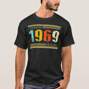 Camiseta Cumpleaños De 1969 Original 55º