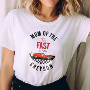 Camiseta Cumpleaños de 2 años del niño de dos coches de car