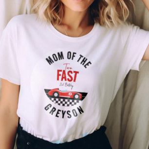 Camiseta Cumpleaños de 2 años del niño de dos coches de car