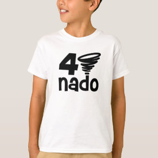 Camiseta Cumpleaños De 4 Años 4Nado