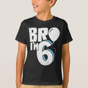 Camiseta Cumpleaños de 6 años