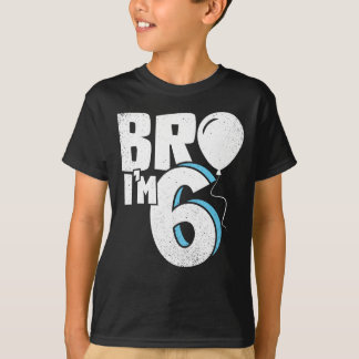 Camiseta Cumpleaños de 6 años