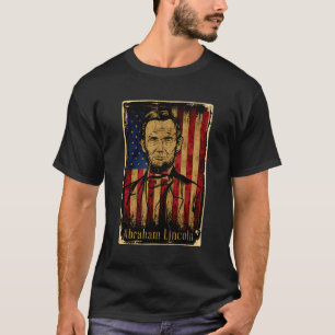 Camiseta Cumpleaños De Abraham Lincoln En Estados Unidos