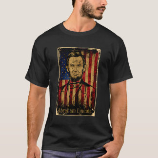 Camiseta Cumpleaños De Abraham Lincoln En Estados Unidos