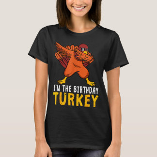 Camiseta Cumpleaños de Acción de Gracias Divertido Cumpleañ