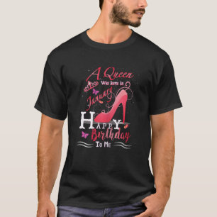 Camiseta Cumpleaños De Alto Talo Para Mí Chica Nació Una Re