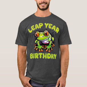 Camiseta cumpleaños de año bisiesto