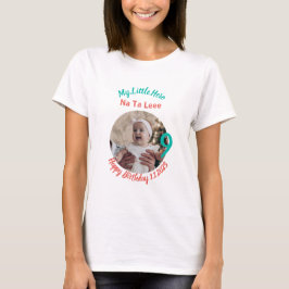Camiseta Cumpleaños de bebé personalizado con personalizado