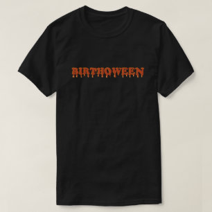 Camiseta Cumpleaños de Birthoween Halloween