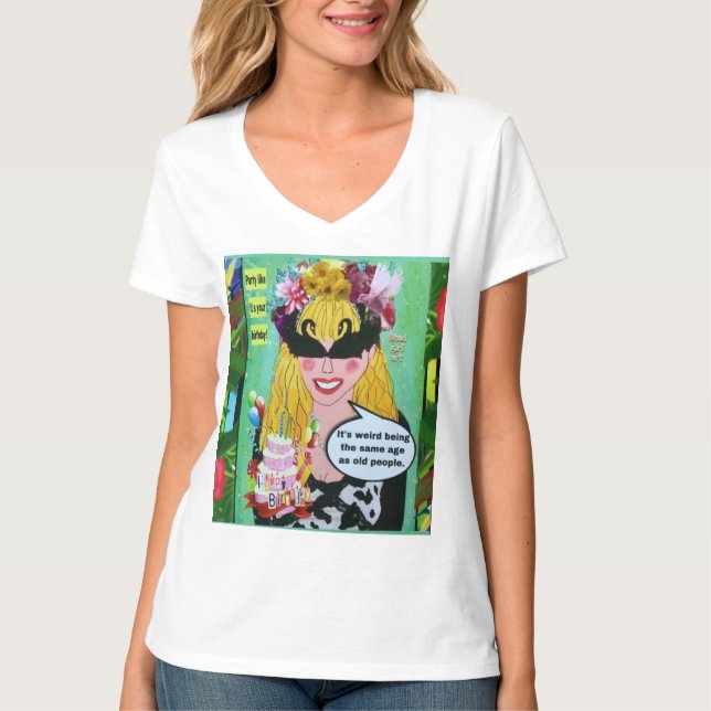 CAMISETA. cumpleaños de camisetas (Anverso)