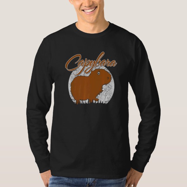 Camiseta Cumpleaños de Capybara Capy (Anverso)