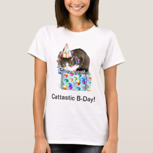 Camiseta Cumpleaños de Cattastic