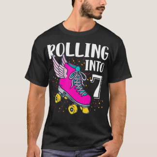 Camiseta Cumpleaños de Chicas de 7 años