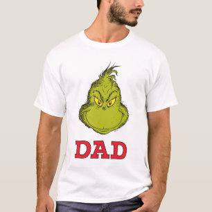 Camiseta Cumpleaños de copo de nieve rojo y verde Grinch