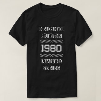 Camiseta Cumpleaños de edición original personalizada