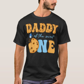 Camiseta Cumpleaños de Galletas y Leche del Papá de la Dulz
