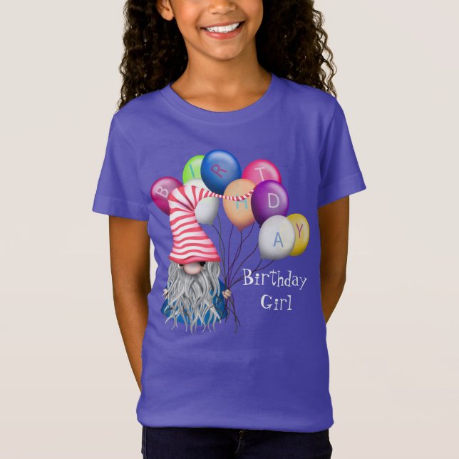 Camiseta Cumpleaños de Gnomo (Anverso)