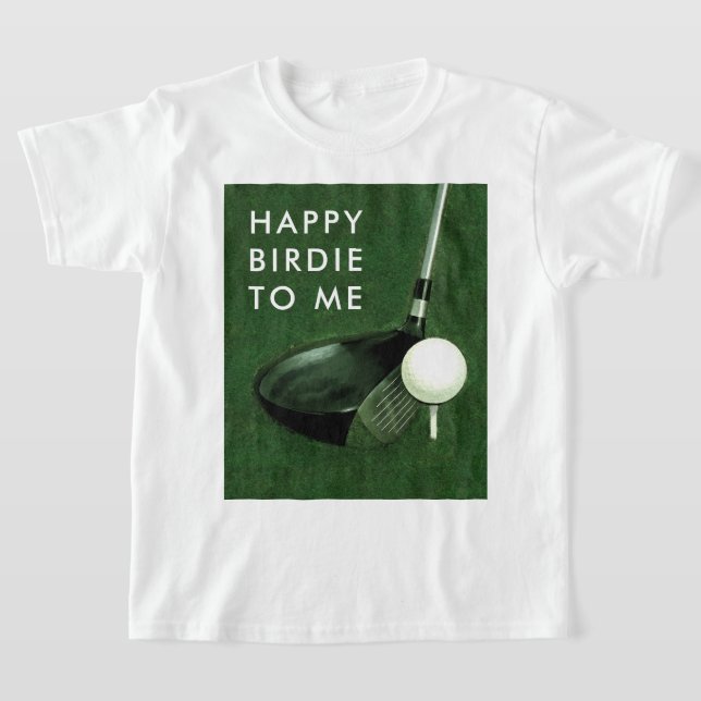 Camiseta Cumpleaños de Golf (Distribución)