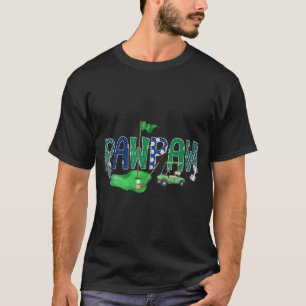 Camiseta Cumpleaños de golf pawpaw hoyo en uno golf niño 1e