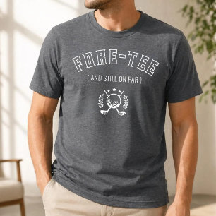 Camiseta Cumpleaños de golf personalizado 30 40 50 60 70