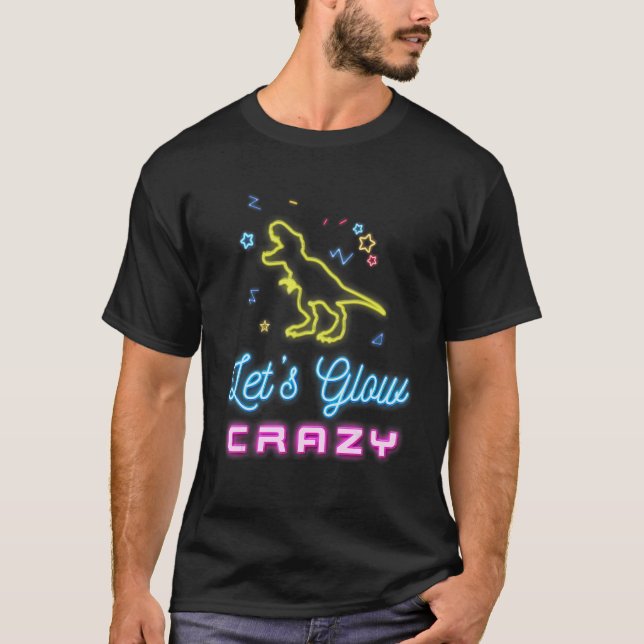 Camiseta Cumpleaños de Guay vamos a lucir locos Fiestas din (Anverso)