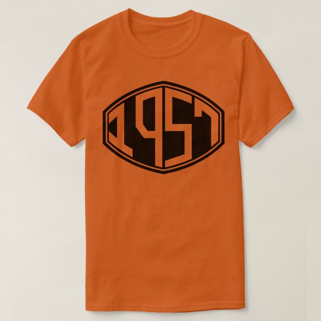 Camiseta Cumpleaños de Hipster Retro 1957 (Diseño del anverso)