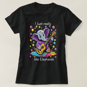 Camiseta Cumpleaños de Jazzy Elephant Serenade