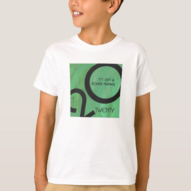 Camiseta Cumpleaños de la Década Verde (Anverso)