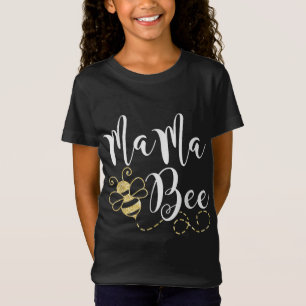 Camiseta Cumpleaños de la familia Bee Mama Bee Mom