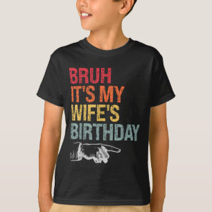Camiseta Cumpleaños de la Hermana Esposa Feliz Reina Colori