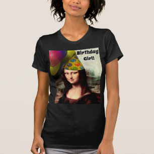 Camiseta Cumpleaños de la Mona Lisa