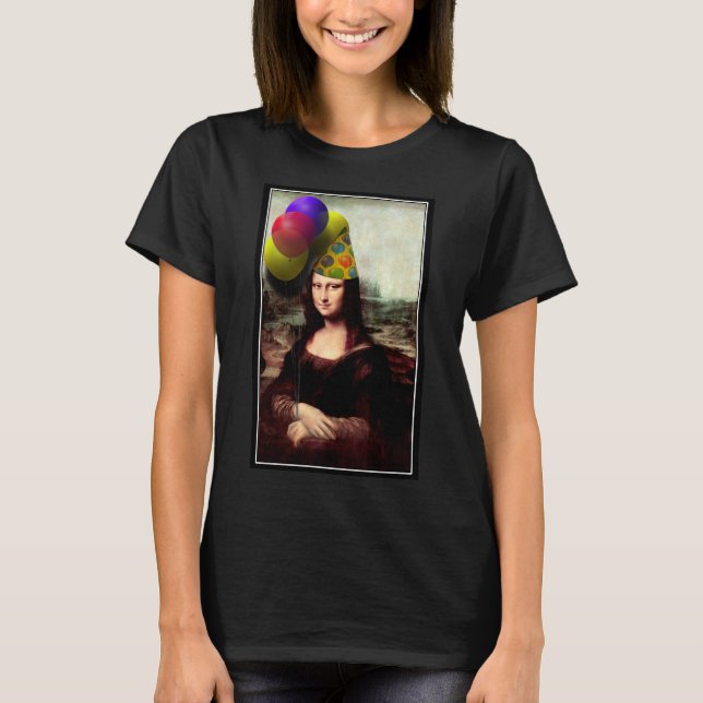 Camiseta Cumpleaños de la Mona Lisa