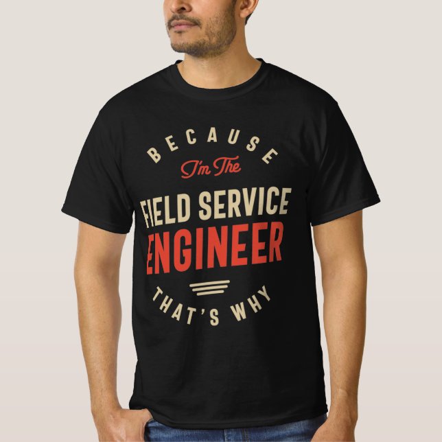 Camiseta Cumpleaños de la Ocupación de Empleos de Ingeniero (Anverso)