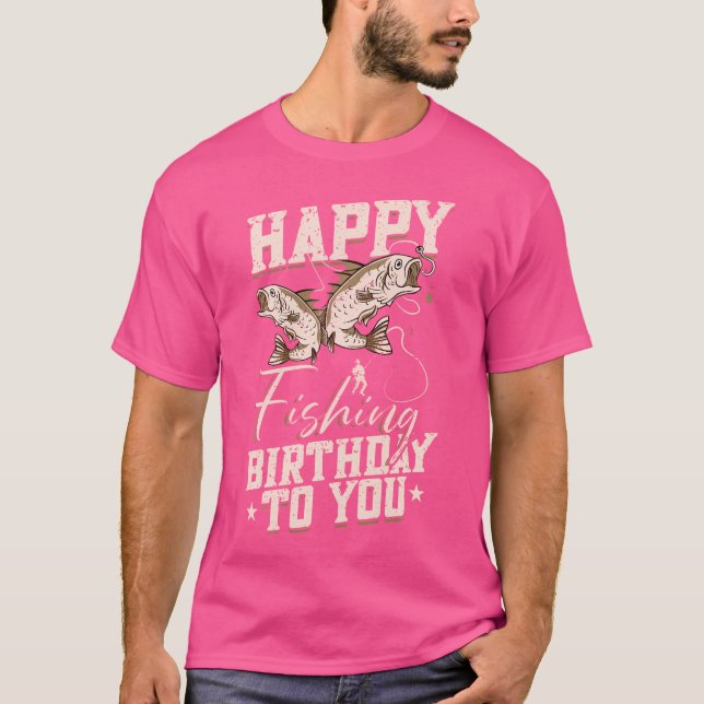 Camiseta Cumpleaños De La Pesca 50 Años (Anverso)