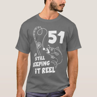 Camiseta Cumpleaños de la Pesca 51ª Fiesta de Cumpleaños de