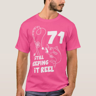 Camiseta Cumpleaños de la Pesca 71.ª Regalo de cumpleaños d