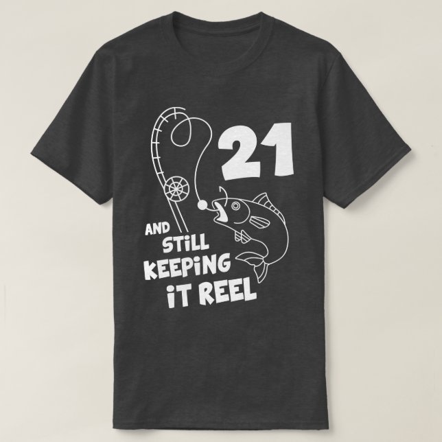 Camiseta Cumpleaños de la Pesca Regalo de cumpleaños de los (Diseño del anverso)
