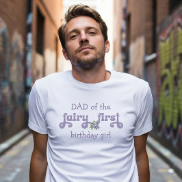 Camiseta Cumpleaños de la primera baya del hada púrpura del